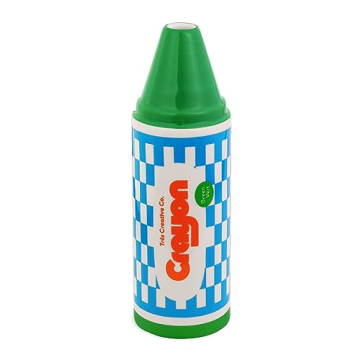 Ban.do Green Crayon Vase - Quirky Ceramic Decor for Home and Classroom