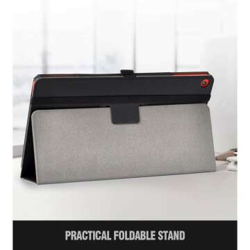 Fire HD 10 Tablet Case - Slim Synthetic Leather Cover