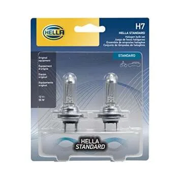 HELLA H7TB Standard Halogen Bulbs, 12 V, 55W