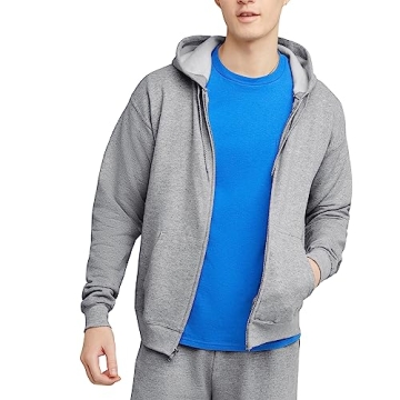 Hanes Full-Zip Eco-Smart Hoodie for Everyone