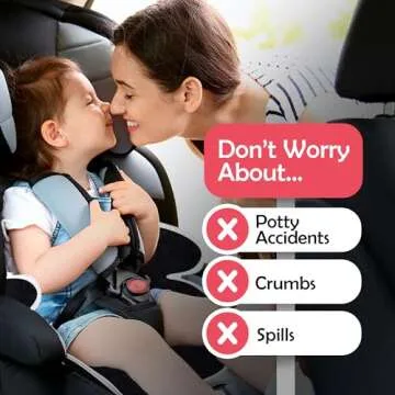 Bear and Care - Piddle Pads - Strollers, Bouncers & Car Seat Pad, Waterproof & Machine-Washable Cover on Car Potty for Toddler, Toilet Training Seat Covers, 1 Count Piddle Pads Carseat Pad (Pack of 1)