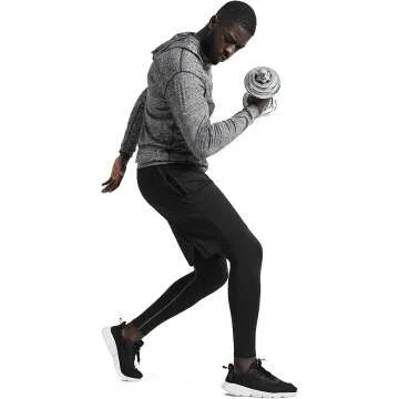 BUYJYA 5Pcs Men's Athletic Compression Set - Perfect Gift