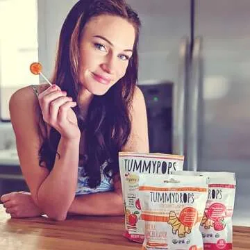 Organic Strawberry Ginger Drops for Digestive Health