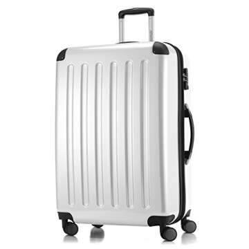 Hauptstadtkoffer Luggage Set, White, Set of 3