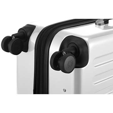 Hauptstadtkoffer Luggage Set, White, Set of 3