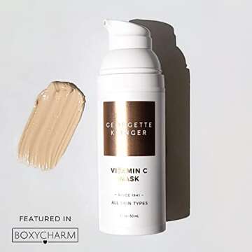 Georgette Klinger Vitamin C Mask - Nutrient-Rich Skin Brightening Treatment, Draws Out Impurities, U...