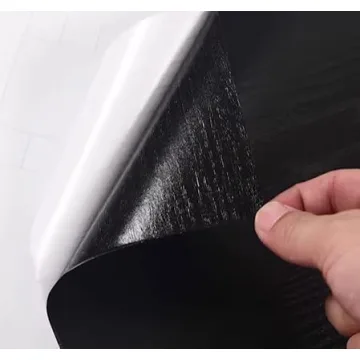 DESOMINOR Peel & Stick Black Border for Home Decor