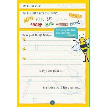 Happy Confident Me: Daily JOURNAL - Gratitude and Growth Mindset Journal that boosts children's happiness, self-esteem, positive thinking, mindfulness and resilience