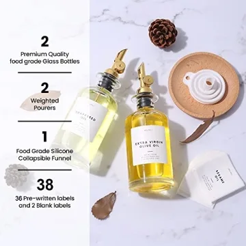 Stylish Molimoli Oil & Vinegar Dispenser Set for Kitchen