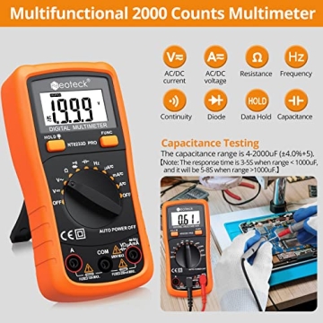 Neoteck Auto Ranging Digital Multimeter for All Uses