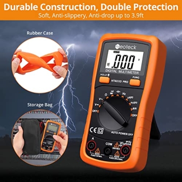 Neoteck Auto Ranging Digital Multimeter for All Uses