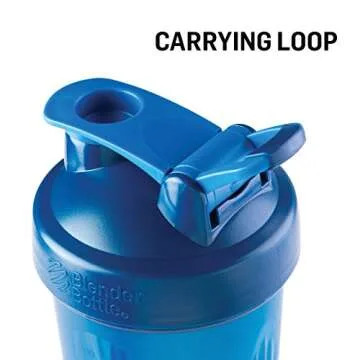 BlenderBottle Classic Loop Top Shaker 20oz for Smoothies