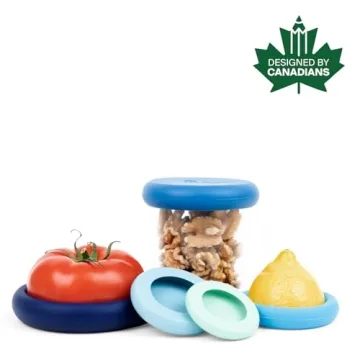 Food Huggers Silicone Food Savers BPA Free Kitchen Essential