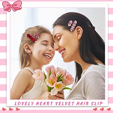 Syhood Heart Hair Clips - 24 Lovely Valentine's Day Accessories