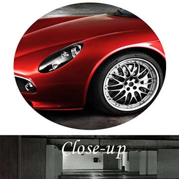 Red Sport Car Canvas Wall Art for Living Room
