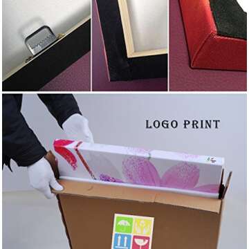 Red Sport Car Canvas Wall Art for Living Room