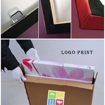 Red Sport Car Canvas Wall Art for Living Room