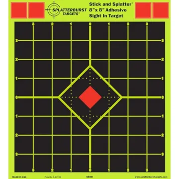 Splatterburst Targets - High-Visibility Adhesive Shooting Targets