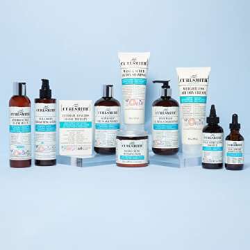 CURLSMITH - Full Body Thickening Lotion - Instant Volume for All Hair and Curl Types, Vegan (237ml/8 fl oz)