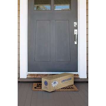 Benchmark Bouquets Life is Good Orange, Glass Vase Included, Gift Fresh Flowers for Valentine’s Day, Birthday, Anniversary, Get Well, Sympathy, Congratulations, Thank You, Just Because