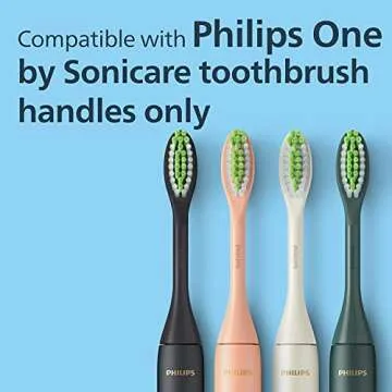 Philips One by Sonicare Midnight Navy Blue Brush Heads - 2 Pack, BH1022/05