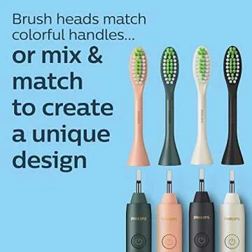 Philips One Sonicare Midnight Navy Brush Heads - 2 Pack