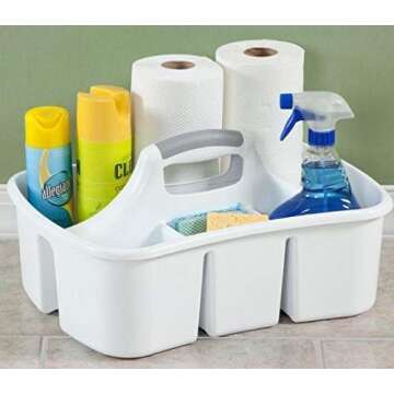 Spacious and Versatile 5 Gal Cleaning Caddy Organizer