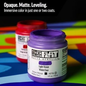 SoFlat Matte Acrylic Paint in Black - Artist's Choice
