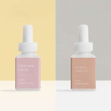 Pura Smart Home Fragrance Device Bundle (Simply Lavender and Vanilla Chiffon)