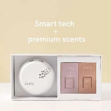 Pura Smart Home Fragrance Device Bundle (Simply Lavender and Vanilla Chiffon)