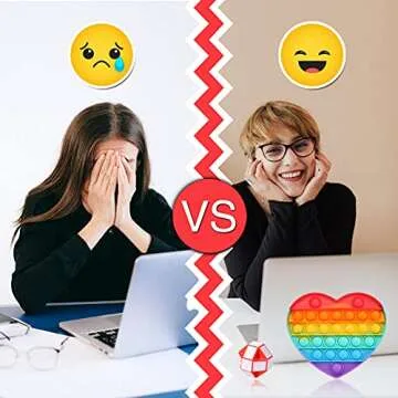 Fidget Simple Fidget Pack, 35pcs Fidget Toys Set with Popping Fidget Sensory Toys for Kids and Adults Simple Fidget Stress Relief Kit Gift for Party Classroom Christmas Stocking