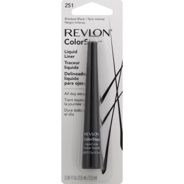 Revlon ColorStay Liquid Eyeliner, Longwear Waterproof Formula