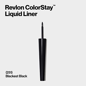 Revlon ColorStay Liquid Eyeliner, Longwear Waterproof Formula