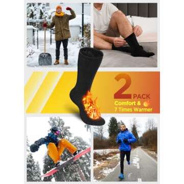 Bymore Thermal Socks: Warm, Cozy, and Perfect for Winter