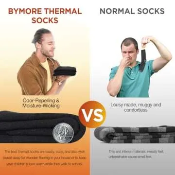 Bymore Thermal Socks: Warm, Cozy, and Perfect for Winter