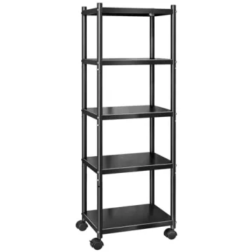 PXRACK 5-Tier Adjustable Metal Kitchen Storage Shelves