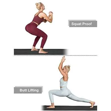 Sunzel Leggings for Women, Womens Full-Length Yoga Pants, Butt Lifting Lightweight Compression Leggings with Pockets, High Waisted Compression Leggings for Workout Gym, 28 Inches