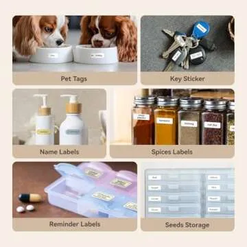 Durable NIIMBOT D11 Label Maker Tape for Office & Home