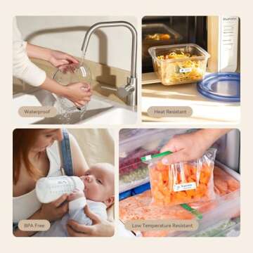 Durable NIIMBOT D11 Label Maker Tape for Office & Home