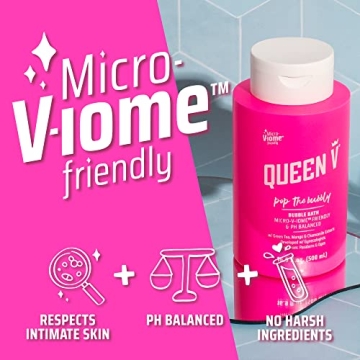 Queen V Pop the Bubbly Bubble Bath for All Skin Types