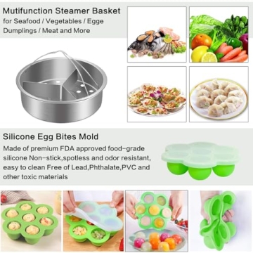 MIBOTE 98 Pcs Instant Pot Accessories Set for Healthy Cooking