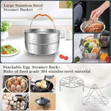 MIBOTE 98 Pcs Instant Pot Accessories Set for Healthy Cooking