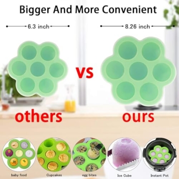 MIBOTE 98 Pcs Instant Pot Accessories Set for Healthy Cooking