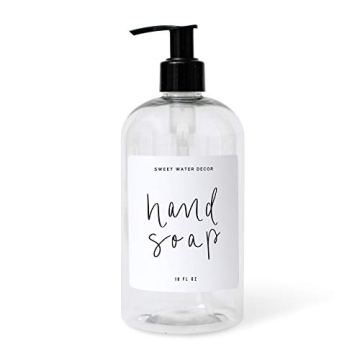 Elegant 16 oz Soap Dispenser | Stylish & Refillable