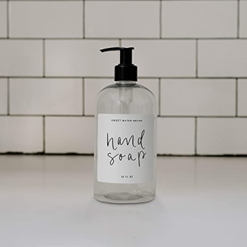 Elegant 16 oz Soap Dispenser | Stylish & Refillable