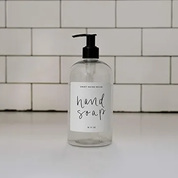 Elegant 16 oz Soap Dispenser | Stylish & Refillable