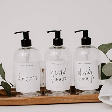 Elegant 16 oz Soap Dispenser | Stylish & Refillable