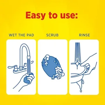 S.O.S Steel Wool Soap Pads 10 Ct for Efficient Cleaning