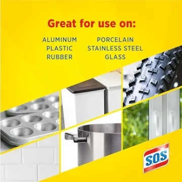 S.O.S Steel Wool Soap Pads 10 Ct for Efficient Cleaning