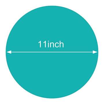 10 Pcs Dry Erase Dots Circles for Classroom Table, 20 PCS Magnetic Dry Erasers & 10PCS Dry Erase Markers, Removable Vinyl Dots Stickers Wall Decal for Drills and Training Home, Office, School Teaching